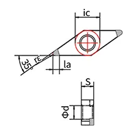 Wendeschneidplatte VNGA CBN